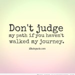 don't judge